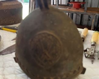 cast iron cow bell