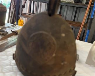 cast iron cow bell