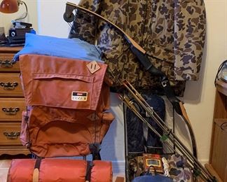 Fishing, camping, and hunting supplies