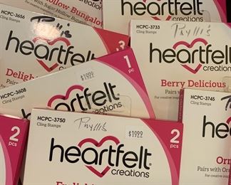 Heartfelt stamping supplies