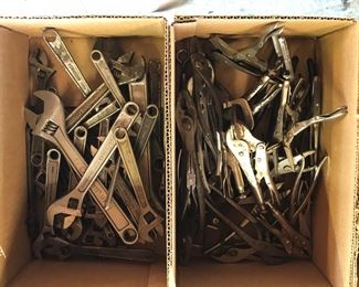 Crescent Wrenches and Vise Grips