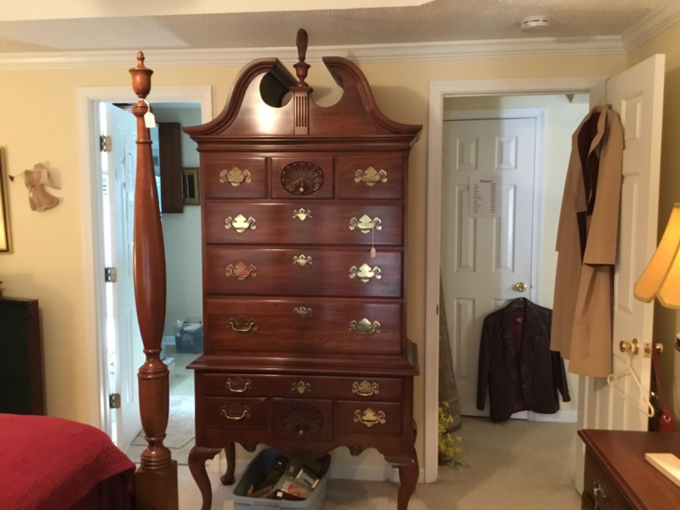 Henkel Harris Highboy With Bonnet