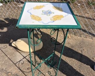 Patio and plant tables