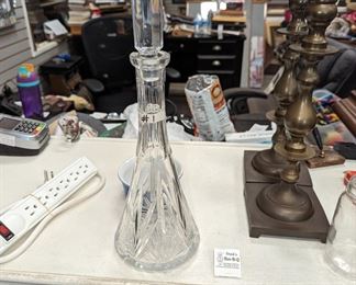 Crystal decanters