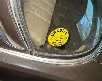 She was driving in 1980s