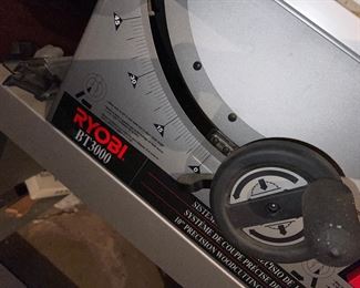 Ryobi BT3000 Electric Table Saw + Stand