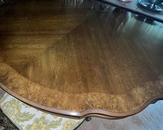 Table in nice condition... "always covered"