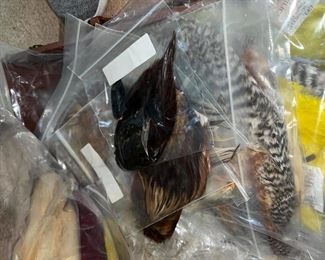 Material for making flys.. a little rank