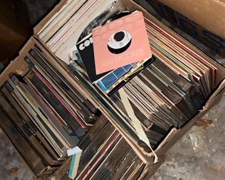 mOre Records.. some classical, lots of Frank Sinatra vintage