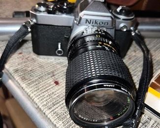 Nikon with a BIG lens