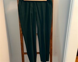 Green Ankle Business Pants