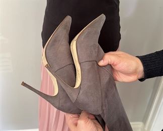 Thigh High Heeled Boots