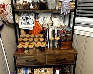 Spice and Kitchen Cabinet