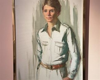 Constantin Chatov original oil portrait 