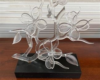 large Frabel dogwood sculpture 