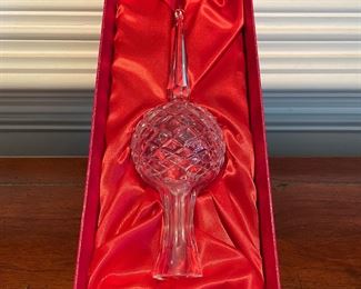 Waterford Crystal tree topper