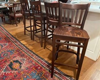 set of four barstools
