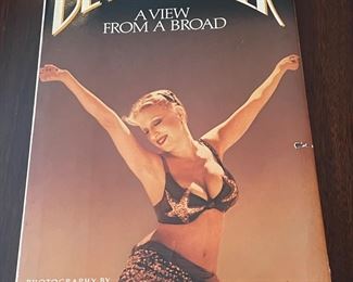 autographed Bette Midler book