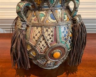 handmade Moroccan Fez vase