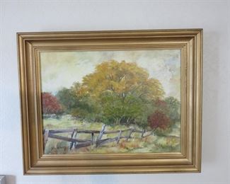 Original oil painting.