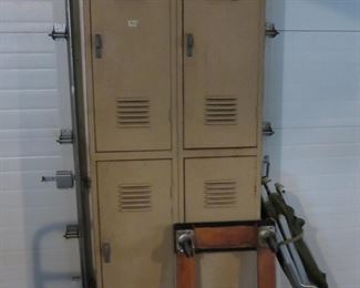 Vintage gym lockers