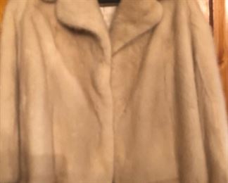 Fur coat from Rich's Fur.