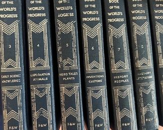 Funk & Wagnall's Wonder Book of the World's Progress set