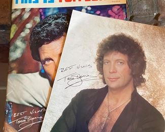 Signed Tom Jones