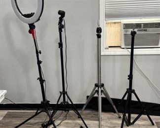 Photographer Light & Tripods