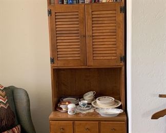 Wooden hutch