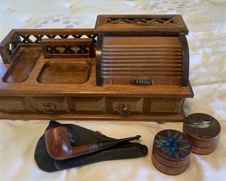 Gentlemans wooden box