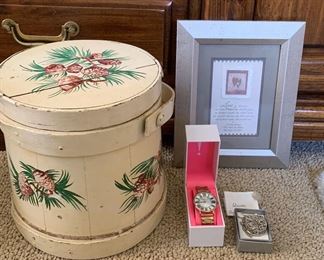Decorative box and watches