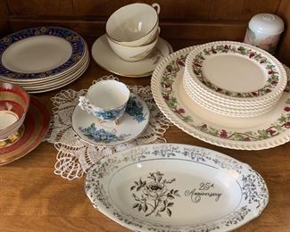Vintage dishes