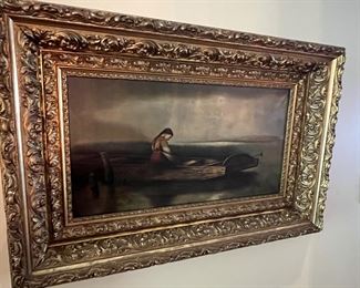 19th Century Oil on Canvas