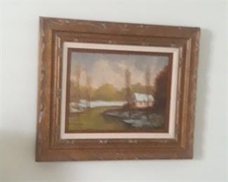 Original oil on canvas  art