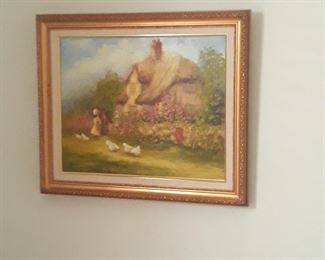 More original  art, oil on canvas