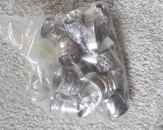 Sterling  silver napkin rings