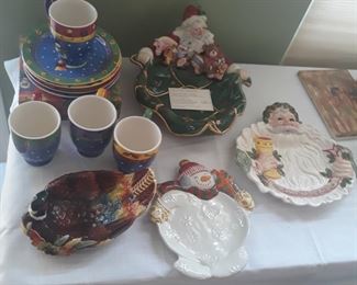 Fitzgerald & Floyd  decorative pieces