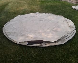 Cover for the table and chairs  set