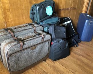 variety of luggage