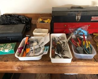 example of some of the tools