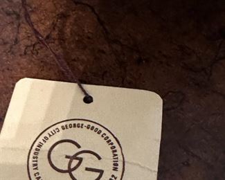 Vintage George Good Music Box Wood Airplane