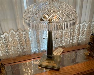 WATERFORD Beaumont Verdi Table Lamp - 23" Tall