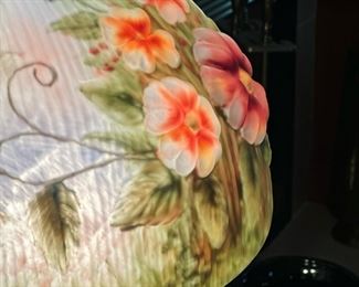 Puffy Reverse Painted Table Lamp