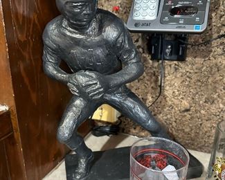 1972 AUSTIN PRODUCTIONS Football Player Sculpture