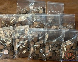 Unsearched Wheat Pennies