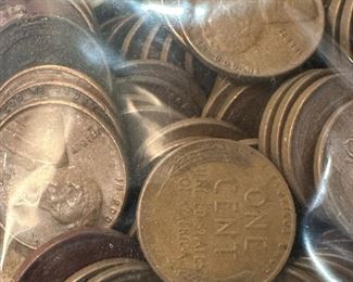 Unsearched Wheat Pennies
