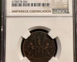 1808 India 10 Cash Madras Presidency