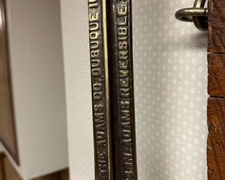 Adams Co Dubuque IA Shoe Cobbler Stand