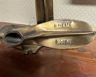 Adams Co Dubuque IA Shoe Cobbler Stand